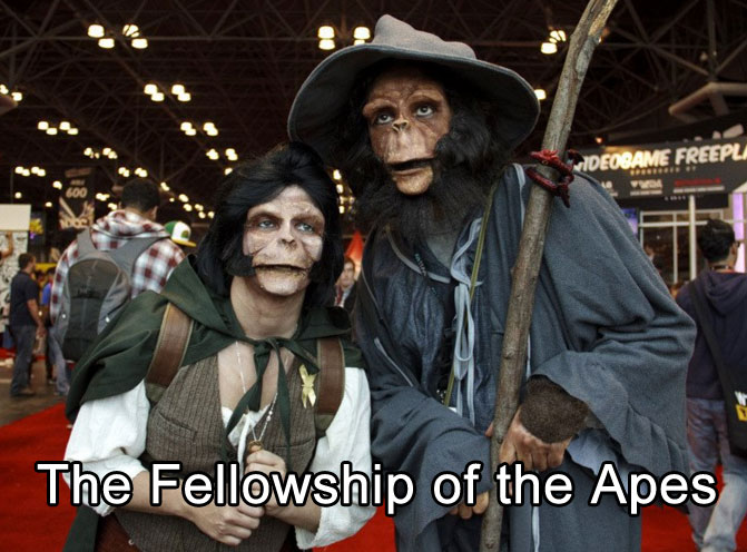 Cosplay - Ideobame Freepla The Fellowship of the Apes