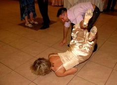 drunk wedding dance