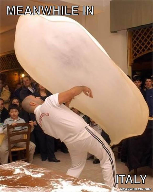 acrobat pizza - Meanwhile In Italy Meanwhilein.Org