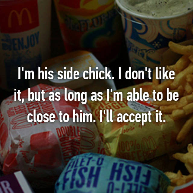 37 Totally Honest Side Chick Confessions...