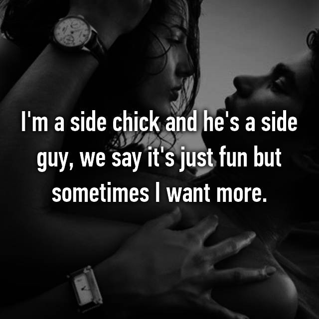 37 Totally Honest Side Chick Confessions...