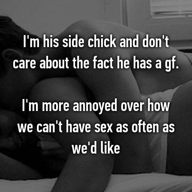 37 Totally Honest Side Chick Confessions...