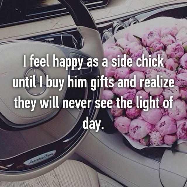 37 Totally Honest Side Chick Confessions...