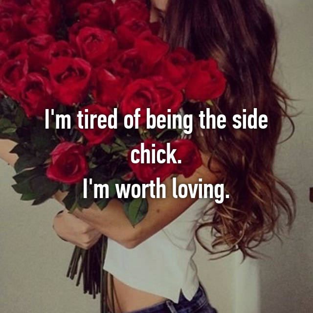 37 Totally Honest Side Chick Confessions...