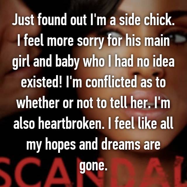 37 Totally Honest Side Chick Confessions...