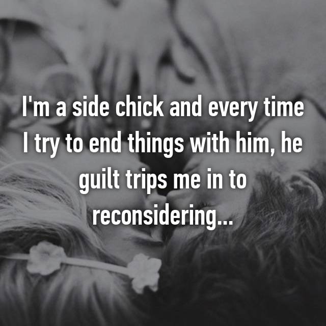 37 Totally Honest Side Chick Confessions...