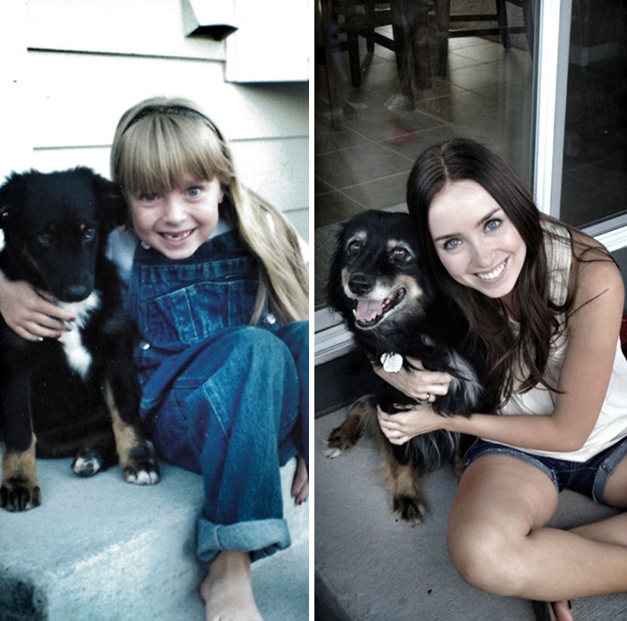 When Kids And Pups Grow Older Together It's Precious!