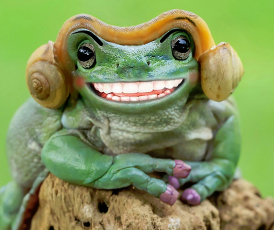 PhotoshopInternet Battle of the Week: Frog with Snails on Its Head!