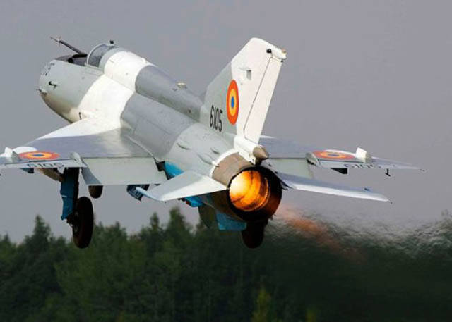 The engines come from MiG-21 fighter jets.