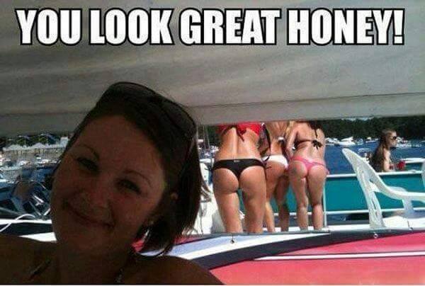 ball buster funny - You Look Great Honey!