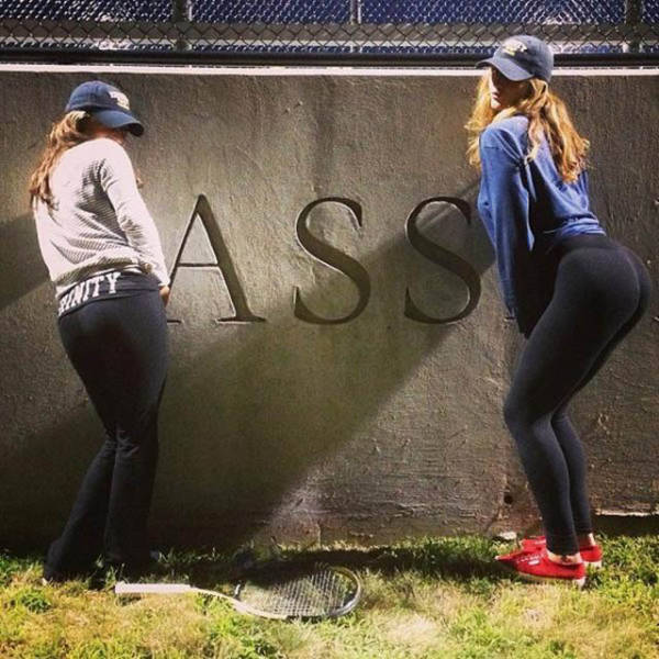 The world class changed to Ass by a bunch of girls backsides