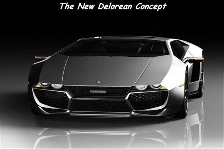 Cool looking Delorean concept car