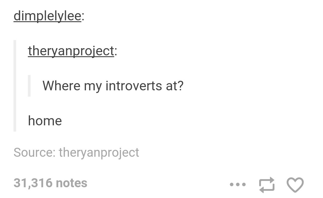 tumblr - angle - dimplelylee theryanproject Where my introverts at? home Source theryanproject 31,316 notes ...