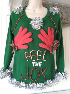 christmas pics and memes - sexy ugly christmas sweater - Ffel The