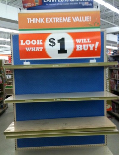 funny supermarket signs - Lai Luuuri rewards Think Extreme Value! Look What $ Will Buy! shness Gura
