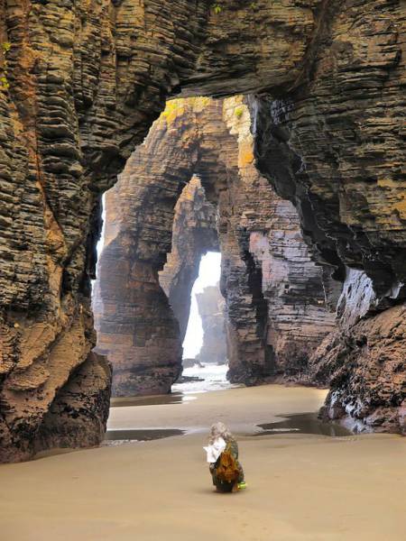 beach of the cathedrals -