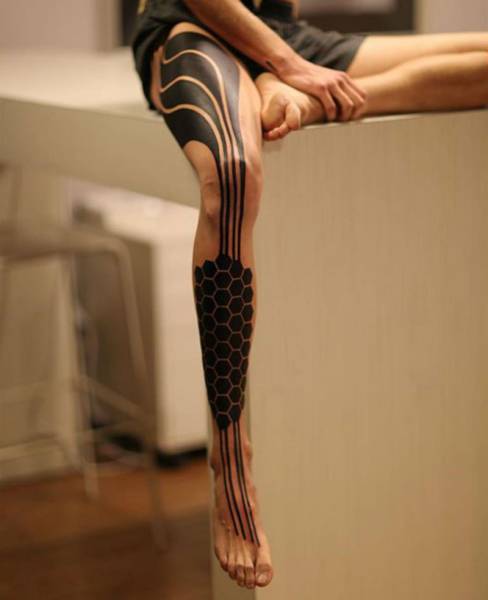 cool leg tattoos