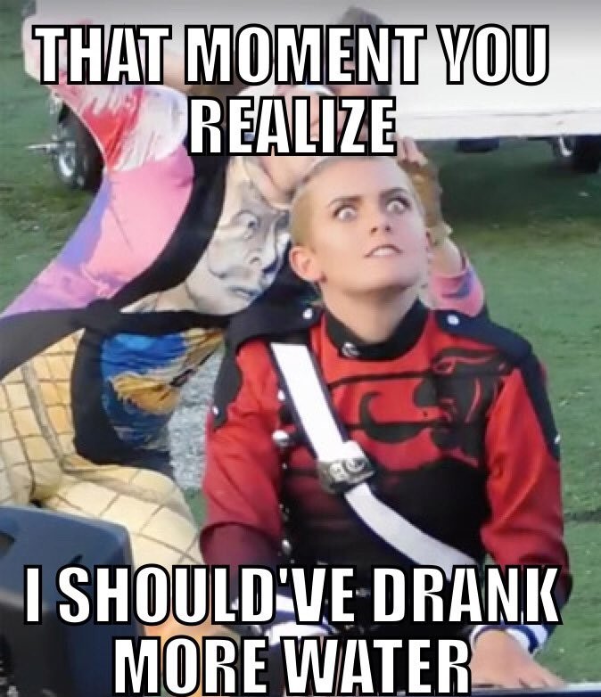 dark musician meme - That Moment You Realize I Should'Ve Drank More Water