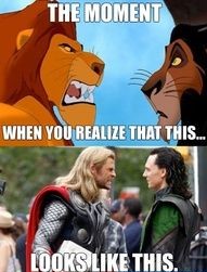 funny thor - The Moment When You Realize That This... Looks This.