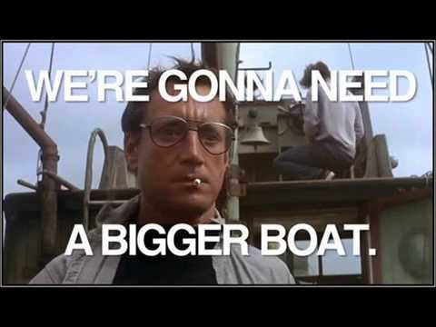 Mandela Effect - jaws need a bigger boat - We'Re Gonna Need A Bigger Boat