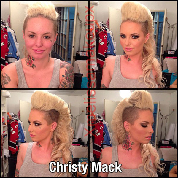 pornstars before and after makeup - Christy Mack