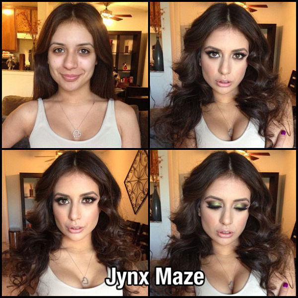 pornstar makeup - e Jynx Maze