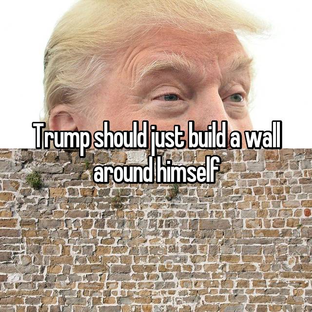 This Wall Thing Is Actually Happening And...