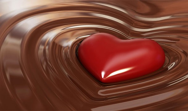 chocolate heart