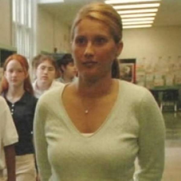 Cara Dickey

In June of 2008, 29-year-old Cara Dickey, who kind of has a confused-Anna-Kournikova thing going and is arguably the craziest person on this list, was let go from her teaching position after school officials somehow discovered "romantic" texts between Dickey and a 14-year-old male student.They disappeared together later on in the day, after the texts, but were found the next morning. Dickey was found sleeping in her car and the boy was found in a local mall, probably celebrating, right? Wrong.Police found that she had supplied the boy with rum, Tylenol, and NyQuil as part of a suicide pact. No foolin'. A freakin' SUICIDE pact.Dickey was charged with unlawful imprisonment, promoting a suicide attempt, and endangering the welfare of a child.In August, two months later, Dickey was charged with rape, after the police discovered that the she had sexual intercourse with the boy at least twice after the first incident.She pleaded guilty to two counts of second degree statutory rape and was sentenced to four years in jail and an official sex offender designation. *Scarlet Dot of Shame*