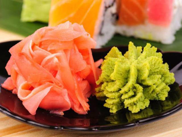 About 99% of all wasabi sold in the US is fake, reports The Washington Post. The vast majority of wasabi consumed in America is simply a mix of horseradish, hot mustard, and green dye.

True wasabi is difficult to grow and extraordinarily expensive, costing $160 a kilogram at wholesale prices. If you're eating real wasabi, you're consuming the stem of a plant, grated and pulverized into a spicy paste. It reportedly has a more complex taste, but needs to be eaten immediately — within 15 minutes, the freshly grated wasabi begins to lose its signature flavor.