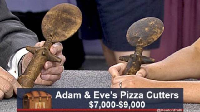 adam and eve pizza cutters - Adam & Eve's Pizza Cutters $7,000$9,000 STKontorpet