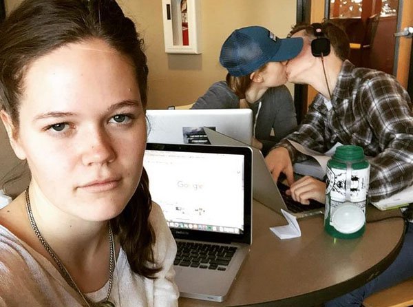 Woman Documents Her Life As Third Wheel...