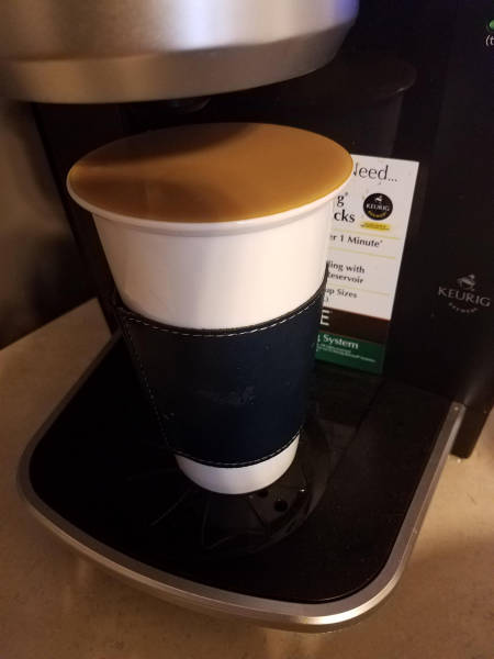 cup - leed.. cks 1 Minute fing with Pero Keurig System