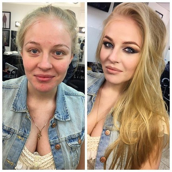 18 Totally Amazing Makeup Transformations Wow Galle