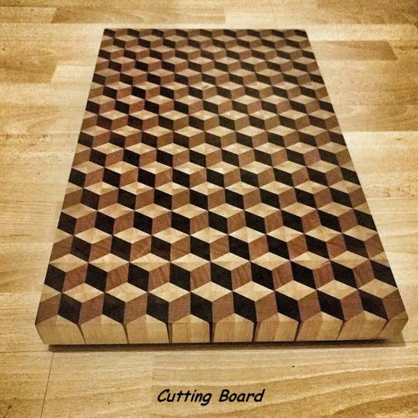 Cool pic of a cutting board.