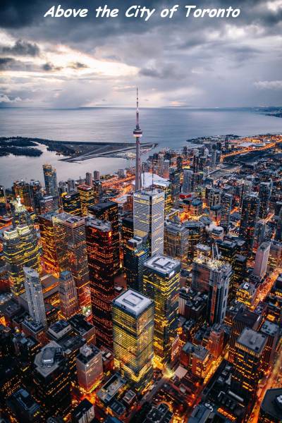 random toronto skyview - Above the City of Toronto