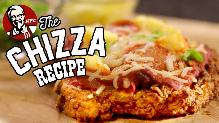 food fail kfc chizza pizza - Kfc Hizza Recipe