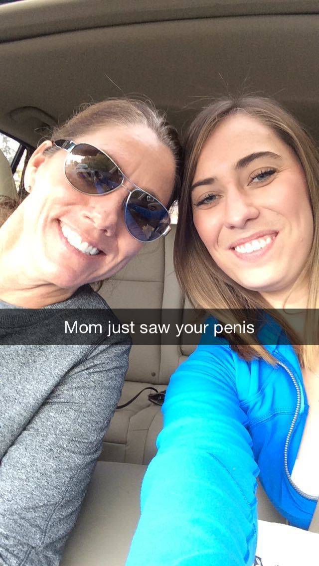 mom saw your penis - Mom just saw your penis