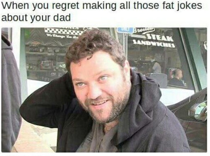 bam margera dad - When you regret making all those fat jokes about your dad Boon Steak Sandwiches