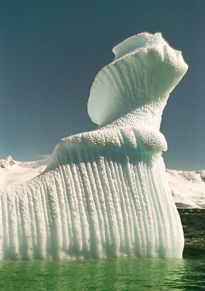 cool pic spiral iceberg