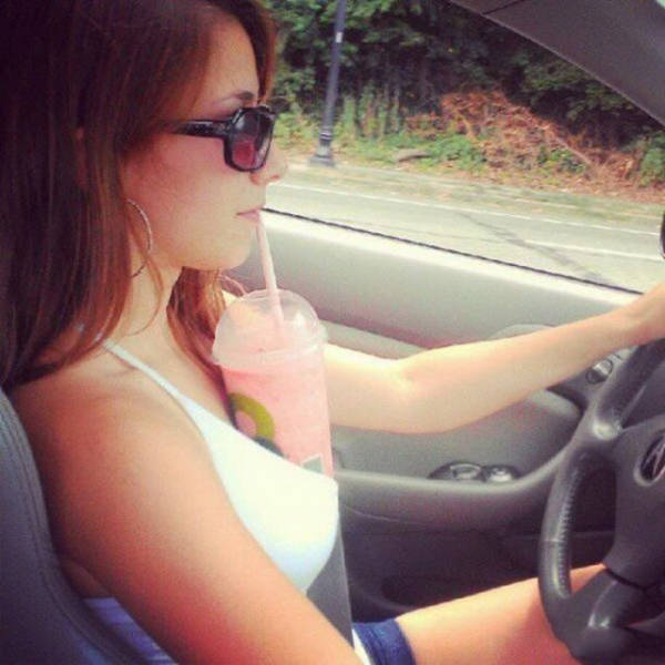 females driving -