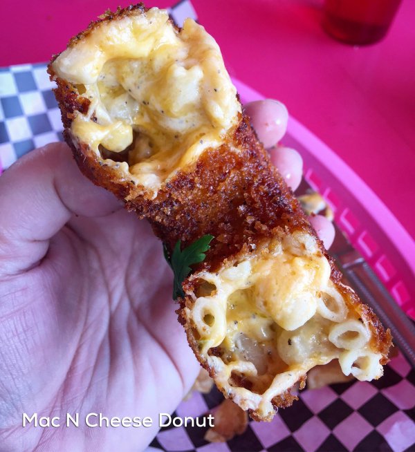 cool mac and cheese donut - Mac N Cheese Donut