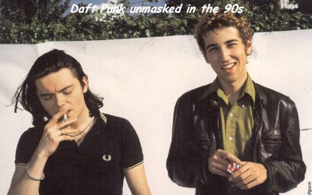 unmasked daft punk - Daft Punk unmasked in the 90s uftpunk