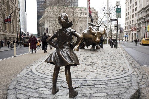 Gardega said the "Fearless Girl" wasn't made by some individual artist making a statement, but made by a billion dollar financial firm trying to promote an index fund.