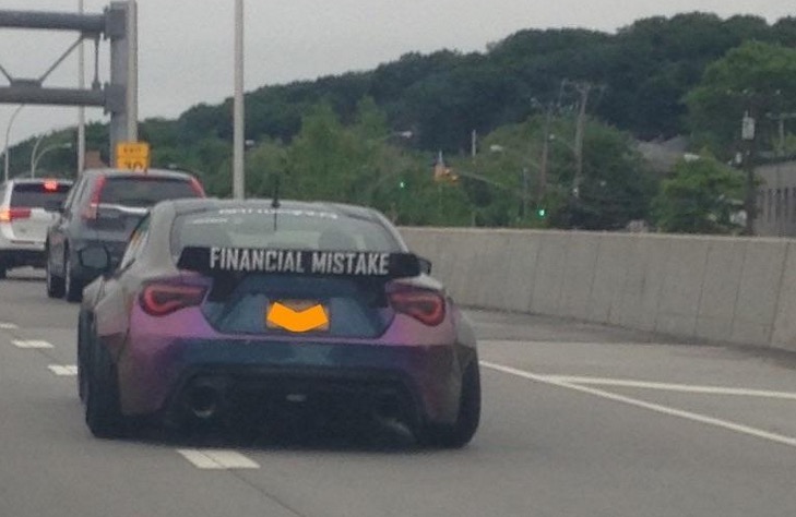 financial mistake car - Financial Mistake