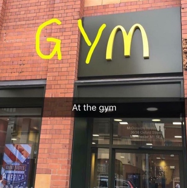 maccas gym - Gym At the gym McDonald 3638 Oxford Street Manchester Museu Great Lastes