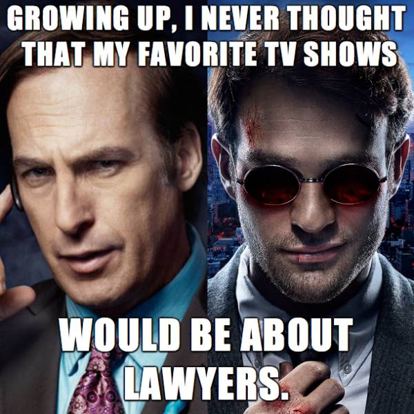 daredevil s1 e1 - Growing Up, I Never Thought That My Favorite Tv Shows Would Be About Lawyers.