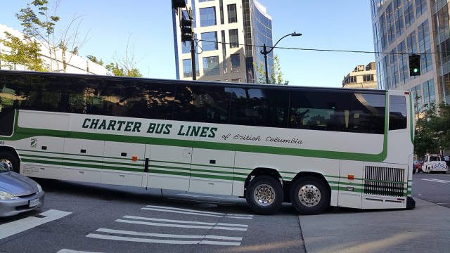 random pic mile zero monument - Charter Bus Lines British Columbia