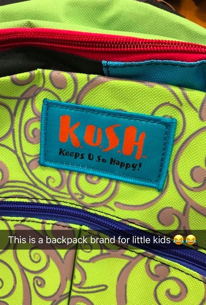 pattern - kus Keeps U So Happy! This is a backpack brand for little kids Dors