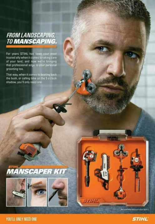stihl manscaping kit - From Landscaping To Manscaping. For years Stihl has been your most trusted ally when it comes to taking care of your land, and now we're bringing that professional edge to your personal grooming too That way, when it comes to beatin